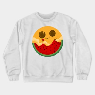 moon nom nom Crewneck Sweatshirt